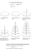 Partyzubehör Verkauf! 6 Tier Circle Acryl Cupcake Stand Wedding Decoration High Supply Craft Decor Display