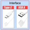 5-1sets Антиклассные USB Тип C Кабельный кабельный кабельный штекер Универсальный силиконовый кабельный кабель типа C для кабеля обработки данных 10A 7A 5A 5A