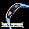 Uhren Designer Uhren Mechanische Handgelenk Uhr Schweizer Bewegung Schweizer Berühmte Armbanduhren Mechanische automatische Uhr MENS WATCH RM PLATINUM BL