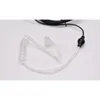 Baofeng waterdichte intercom luchtkanaal UV-9R plus A58 BF-9700 in-ear oortelefoons 2,5 mm stereo oortje