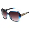 Sonnenbrille Mode Square Women Luxus Marke Big Purple Sun Gläses Weibliche Spiegelschatten Damen Oculos de Sol Feminino