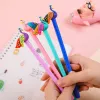 1 -częściowy piśmiennica Lytwtw Śliczna cukierki kolor Peacock Pen School Office Dostaw Creative Styling Kawaii Gel Pen