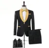 Terno Masculinos Completo Casual Men Suit Groom Wedding Tuxedos Costume Homme per 240407