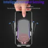 Chargers Dropshipping Automatic Clamping 20W Car Wireless Charger For iPhone 12 11Xs Huawei LG Infrared Induction Qi Wireless Charger Car