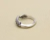 Cluster ringen Star Ring S925 Sterling Silver Five Pointed Wijzerpot Eenvoudig en elegante veelzijdige accessoires Thais