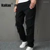 Jeans masculinos Kakan Europeu e Americano Personalizado Bordado para Men estilo reto Casual Long K9-2321