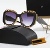 Lunettes de soleil designer de luxe Men pour femmes lunettes de soleil rétro-œil d'ovale polygone lunettes de soleil shopping de voyage de voyage