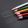 6pcs farbenfrohe geschnittene nähte Schneiderschneider-Kreidestifte Stoffmarker Stift für Schneidernähzubehör zum Nähen Kreidestifte