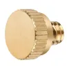 10PCS 10/24 Screw Thread Brass Misting Nozzle Plug Low Pressure Atomizing Mist Nozzle For Outdoor Cooling System