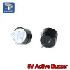 10pcs 3v 5v 12v Active Buzzer Magnetica Long Continus Bight Americer Alarming Ringer 12095 Piezo Buzzer adatto per le stampanti per computer