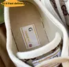 Designer Women Casual Shoes Italia Low-Cut 1977 High Top Letter di alta qualità G Sneaker Beige Ebony Tela Tessuto da tennis Taschette scarpe 36-45 ccsandals