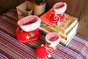10 pezzi regalo di Natale per feste di natale stivali stivali stivali da calzolaio di stoccaggio di pernottatore di ripieno per le vacanze