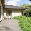 Dekorativa blommor utomhusväxt realistiska UV -resistenta konstgjorda ormbunkar för inomhus hem trädgårdsdekor uppsättning av 10 landskapsarkitektur
