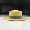 Wide Brim Hats Bucket Hats 2019 simple summer girls Flat sun hats for women chapeau feminino straw hat panama style pearl Beach bucket cap Y240409