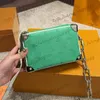 Marque de luxe de créateur de femmes anciennes sacs de vanité Greentrunk Box For Mens Womens grande capacité de voyage en plein air 18x12cm