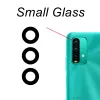 Camerie arrière arrière Lentes en verre pour Xiaomi Redmi 9T Couvercle de caméra principale avec cadre de cadre M2010J19SG M2010J19SY