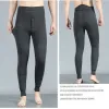 Kış artı boyutu termal iç çamaşırı dipleri elastik tayt tozluk tozluklar termos pantolonlar sıcak yün kalınlaştırılmış erkekler uzun Johns H07
