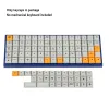 Аксессуары 75 клавиш DSA Dye Sub PBT Клавички, подходящие для ортолинейной макета MX Клавиатура XD75 ID75 Planck Preonic NIU40