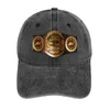 Berets Southern Title Belt Cowboy Hat Hard Designer Cute Mens Caps Women's