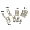 2020 2028 3030 3060 4040 4080 6060 20/30/40/45/60 Connecteur de profil en aluminium CNC Router Bracket d'angle en aluminium 2040 3060 6060