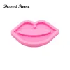 Dy0170 Resin Silicone Lips Moule Moules de résine époxy pour les outils de fabrication de trousses de bricolage