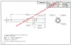 Kvinnlig hanguldpläterad DT-stift, fast, storlek 16, 16-20Awg, Deutsch Crimp Terminal 0460-202-1631 PIN 0462-201-1631