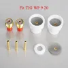 11pcs Tig Welding #12 White Ceramic Moodude Alumina Cup Kit Torches Wp9 20 25 Stubby Collets Gas Lens