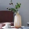 花瓶クリエイティブミルクジェイドガラス水耕栽培フラワーホームソフトデコレーションのリビングルームダイニングテーブルアレンジメントディスプレイ