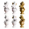 Candlers Resin Resin Angel Holder Statue Figurines