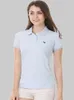 Sommer Frauen Polos Shirts 100% Baumwolle Freizeit Kurzarm Femmes Mode Slim Korean Dongdaemun Y2K Tops T -Shirts 240409