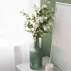 Flores decorativas 1pcs Luxury Mini Roses Long Branch Seda Artificial para Decoração de Table Home Shopping Wedding PO APS