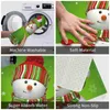 Mattor god jul och lyckligt år! 3D mjuk non-halp mattmatta matta fotkudde merrychristmasandhappayear happyholiday snö