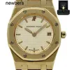 Men Audemput APS Factory Watch Swiss Movement Airbnb Royal Oak Womens N * 3188 Gold Quartz Box/2 Year Pants #1558-1Y9LH