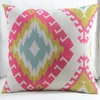 Pillow Wholesales Linen Cover Pink Grey Nordico Geometric Style Home Decorative Case 45x45cm/30x50cm