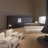 Europa Noordse banken Moderne lounge -ontwerper Elegante moderne sofa Comfortabele single recliner divani da soggiorno meubels