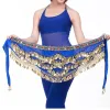 Nuovo stile Top Selling Belly Dance Waist Waist Waist Hip Scarf Bellydance Coins Belt Dancing Belcer's Bancer's Accessori del ballerino