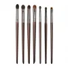 Point Shader oogborstel Set Haar Haar Taps toelopende Smudge Crease Blending oogschaduwborstels Make -up set Brochas de Maquillaje