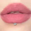 1Pcs G23 Titanium Piercing CZ Gem Internally Threaded Labret Monroe Lip Ring Tragus Nail Helix Earring Stud 16G 18G Body Jewelry