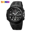 Skmei 1655 Sport Watch for Man Luxury Wateprooproproof S Shock Military Mens Watchs 3time Digital Wristwatch Whyerch Alarm Réquimière