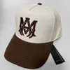 Amirl Canvas Beyzbol Kapağı Klasik Spor Kapağı 2024, İşlemeli Mektup Kapağı Moda Tenis Şapka Kamyoncu Şapkası Unisex Lüks Yaz Güneş Koruma Şapkası