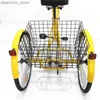 Bikes 26 Inch Pedal Tricyc 7-speed Manual Elderly Transportation Tricyc High Carbon Steel Adult Freight Bicyc With Basket L48