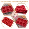 Silicone Donut Mold Baking Pan Mold Chocolate Bolo Boldes Pão Diy assar