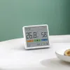 DUKA Atuman TH1 Clock Thermohygrometer Digital Temperature Humidity Sensor 3.67inch LCD Display Home Thermometer Hygrometer