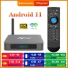 Box Android 11.0 TV Box x96 x6 RockChip RK3566 8GB 128GB RockChip RK3566 Obsługa 4K USB3.0 2T2R MIMO 5G Dual WiFi 1000M 4GB 64G 32G 32G 32G 32G