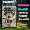 Outdoor Trail Camera Scouting -Spiel tragbarer Infrarot Nacht 1080p Neue Scouting -Kameras Wildlife Hunting wasserdichte USB