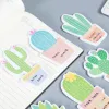 1 pièce Lytwtw's Adhesive Kawaii Cactus Sticky Notes notepad Memo Pad Office School Supplies Stationery Sticker