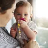 Pacifier clips ketting siliconen kinderziektes kralen kralen Babytheether anti drop -chain soer chains ketens baby kinderziektes speelgoed kauwgeschenken