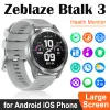 Watches Zeblaze Btalk 3 Fitness Smart Watch IPS HD Screen 100 Sport Modes Health Monitor Bluetoothcompatible Call Watch for Android IOS