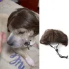 Pet Wigs Cosplay Props Prank Pet Supplies For Party Dog Cat Cross-Dressing Hair Set Photography Funny Props Head Accessories