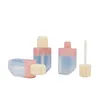 Storage Bottles Cute Irregular Ice Cream Lip Gloss Tube Empty 5ml Glaze Wholesale Cosmetics Lipgloss Tubes Cosmetic Containers